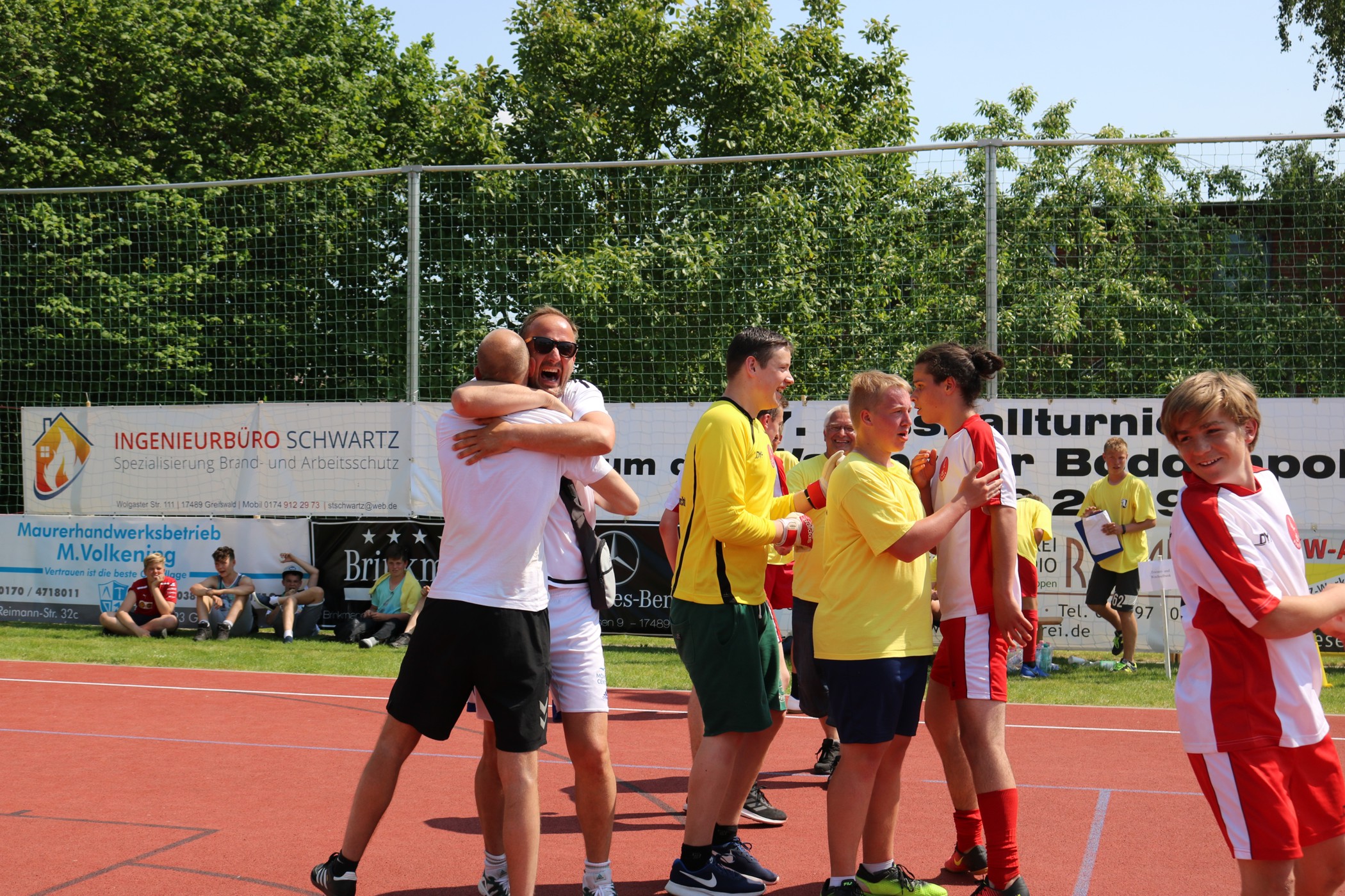 Endfinalspiel Martinschule gegen Peenetal-Schule