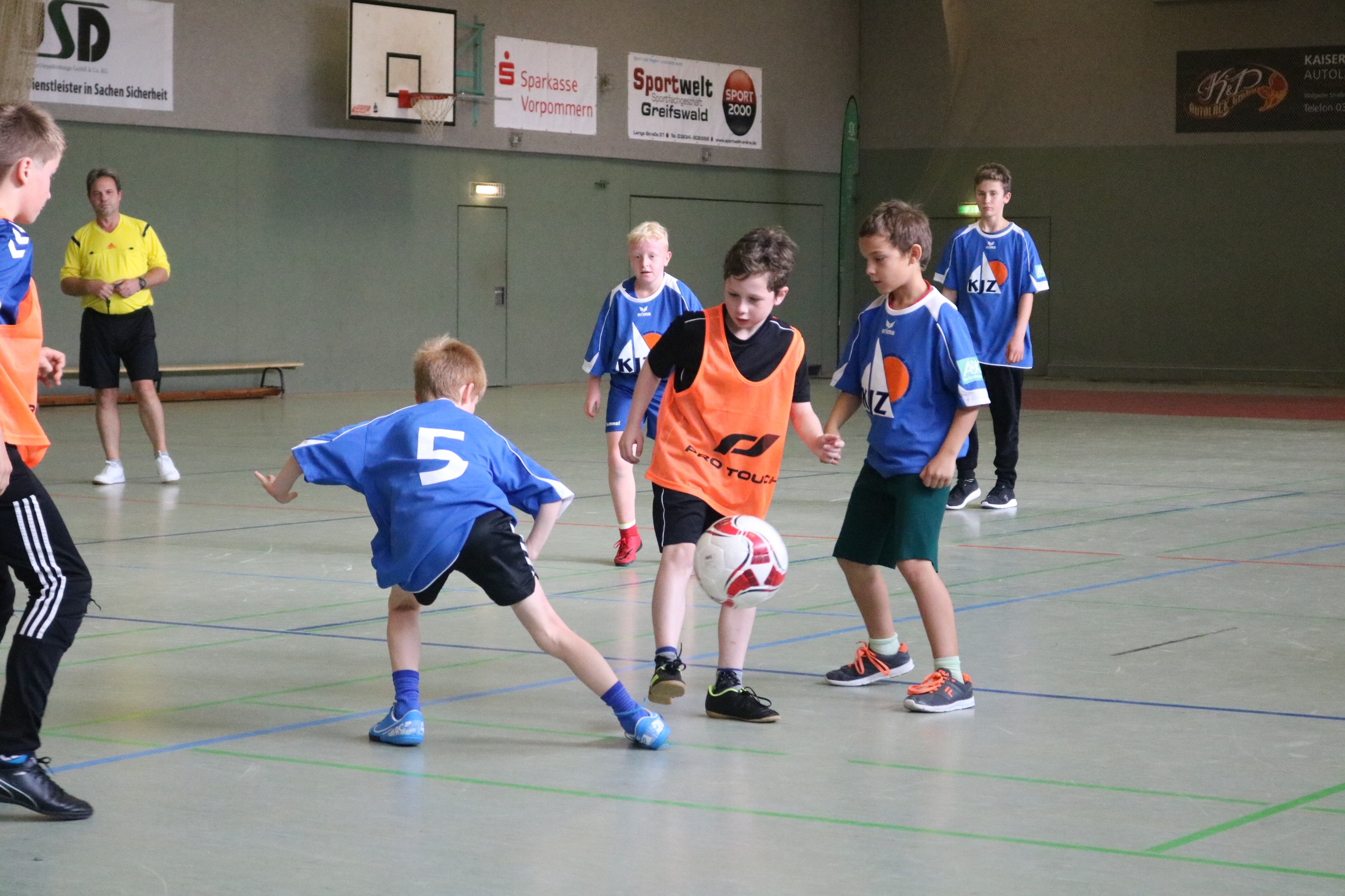 Fußball wie die Profis